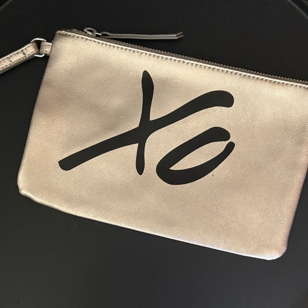 Banana Republic XO Metallic Clutch